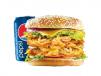 Chicken Double Burger With Pepsi
