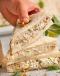 Chicken coleslaw sandwich