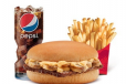 Mushroom Melt Value Burger