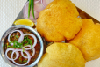 Chole Bhatura With Onion