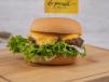 Creamy Mushroom With Beef Burger Meal