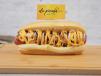 BBQ Hot Dog Sandwich