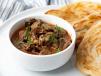 2 Porotta With Beef Curry