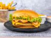 Grilled Burger With Fries & Drink