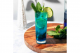Blue Caracao Mojito