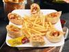 Golden Seafood Wrap