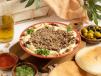 Hummus With Minced Meat Platter