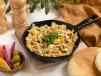 Mushrooms And Eggs Pan