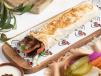 Meat Shawarma Regular Saj Bread Sandwich