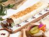 Meat Shawarma Double Saj Bread Sandwich