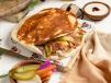 Chicken Shawarma Shami Bread Sandwich