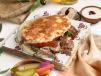 Meat Shawarma Shami Bread Sandiwch