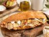 Shawarma Kaak Bread Sandwich