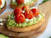 Avacado Toamto Creamy Pesto Toast