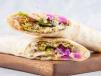 Falafel Saj Sandwich
