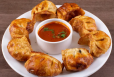 FRIED VEG MOMOS 8 PCS