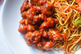 NOODLES WITH CRISPY CHILLY VEG