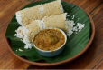 PUTTU WITH SOYA MASALA CURRY