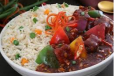 VEG FRIED RICE WITH PANEER CHILLY