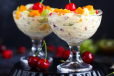 FRUIT SALAD WITH ICE CREAM