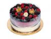 Vanilla Mix Berries Ice Cream Cake