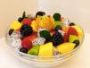 Vanila Custard With Fruits Dessert S