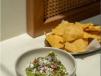 Guacamole With Feta And Nachos
