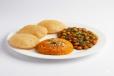 Halwa Puri With Chana
