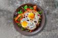 Sunny Side Up With Salad
