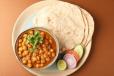 Chole With 3 Chapati
