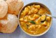 Puri Bhaji (4 Puri and Aloo Bhaji)