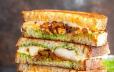 Paneer Veg Cheese Grill sandwich