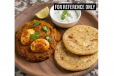 Egg Curry With 2 Parathas