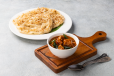 Chicken Curry with 2 parathas