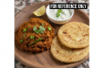 Keema with 2 parathas