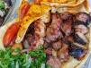 Mixed Meat Tikka And Shish Tawook Plate