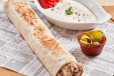 Shawerma chicken saj sandwich  Super Size 