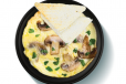 Mushroom Cheese Omelette Bread