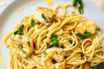 Prawns Golden Twist Pasta