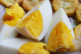 Boiled Egg Triangle Sandwich