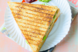 Vegetable Cheese Triangle Sandwich