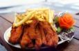 Fish Fingers With Chips