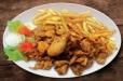 Fried Chicken And Chips