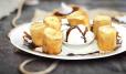 Banana Spring Rolls With Ice Cream