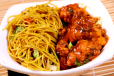 Chicken Noodles + Chilly Chicken