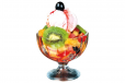 Fruit Salad With Ice Cream