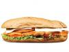 Baguette Chicken Fajita Sandwich