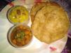 Halwa Puri Plate