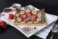 Strawberry with Banana Crepe