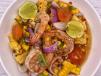 Sweet Corn Salted Egg Yolk Salad